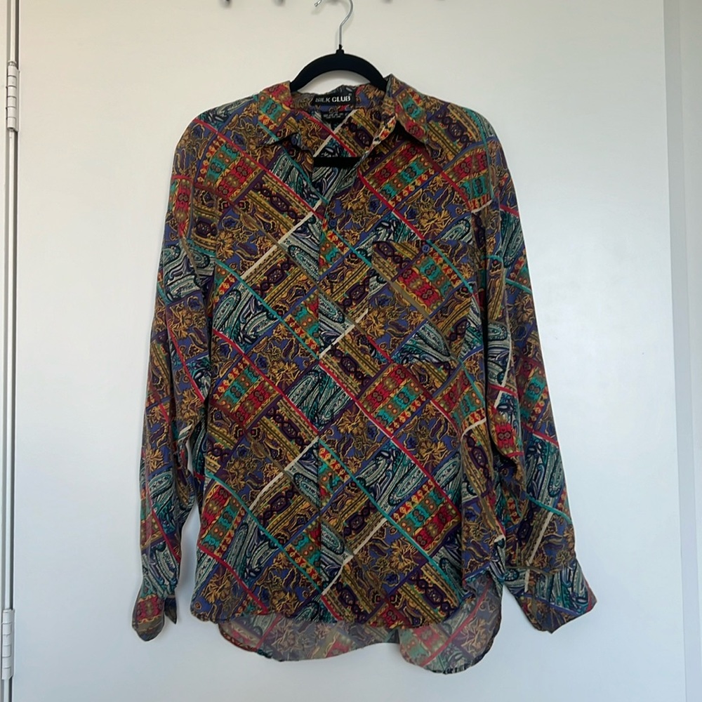 SILK CLUB over shirt